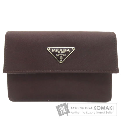 PRADA プラダ ロゴ金具 二つ折り財布（小銭入れあり） ナイロン レディース 中古