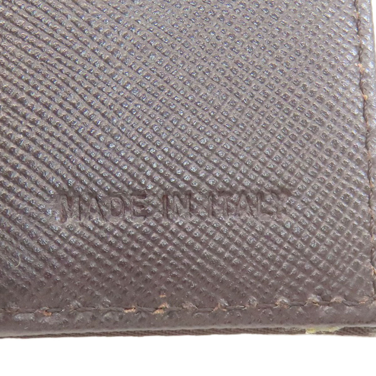 PRADA プラダ ロゴ金具 二つ折り財布（小銭入れあり） ナイロン レディース 中古