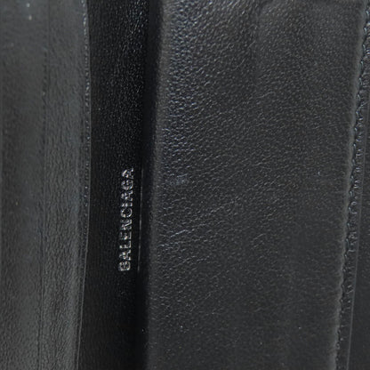 BALENCIAGA バレンシアガ 594216 ロゴ 二つ折り財布（小銭入れあり） カーフ レディース 中古