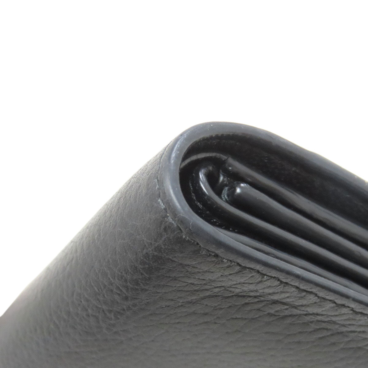 BALENCIAGA バレンシアガ 594216 ロゴ 二つ折り財布（小銭入れあり） カーフ レディース 中古