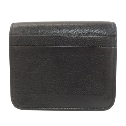 BALENCIAGA バレンシアガ 594216 ロゴ 二つ折り財布（小銭入れあり） カーフ レディース 中古