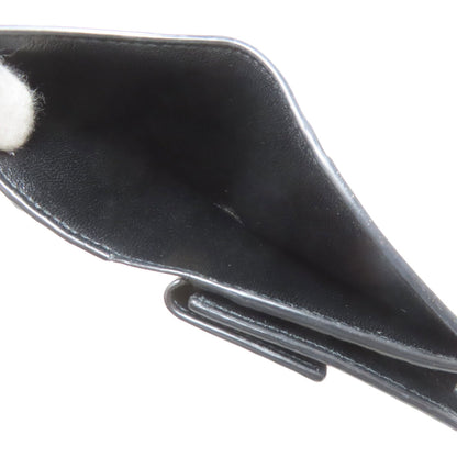 BALENCIAGA バレンシアガ 594216 ロゴ 二つ折り財布（小銭入れあり） カーフ レディース 中古