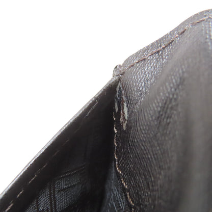 Dunhill ダンヒル メタルロゴ 長財布（小銭入れあり） レザー メンズ 中古