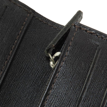 Dunhill ダンヒル メタルロゴ 長財布（小銭入れあり） レザー メンズ 中古