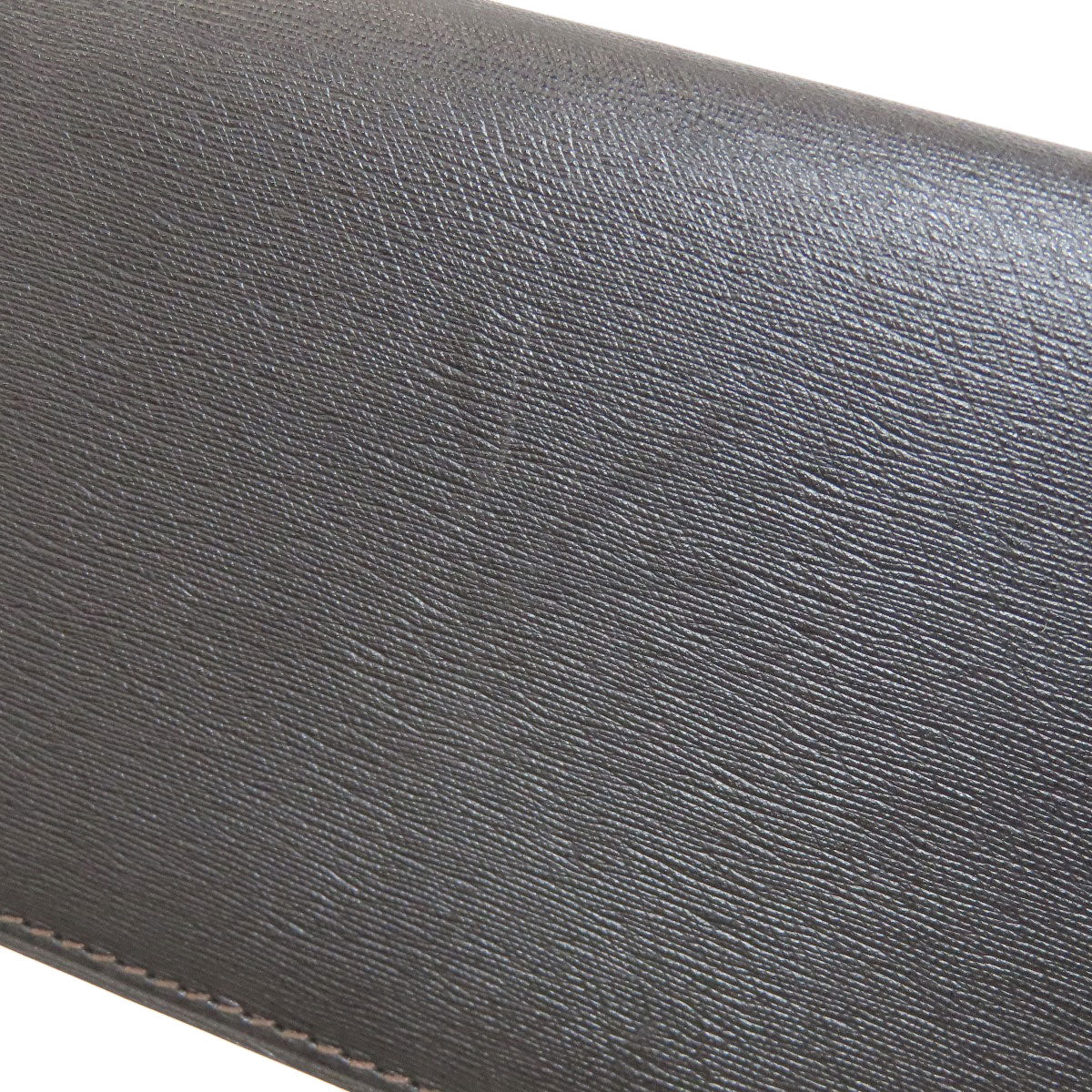 Dunhill ダンヒル メタルロゴ 長財布（小銭入れあり） レザー メンズ 中古