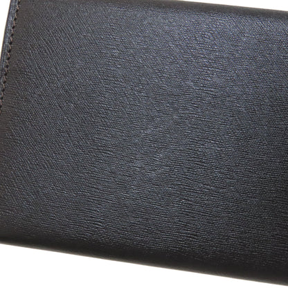 Dunhill ダンヒル メタルロゴ 長財布（小銭入れあり） レザー メンズ 中古