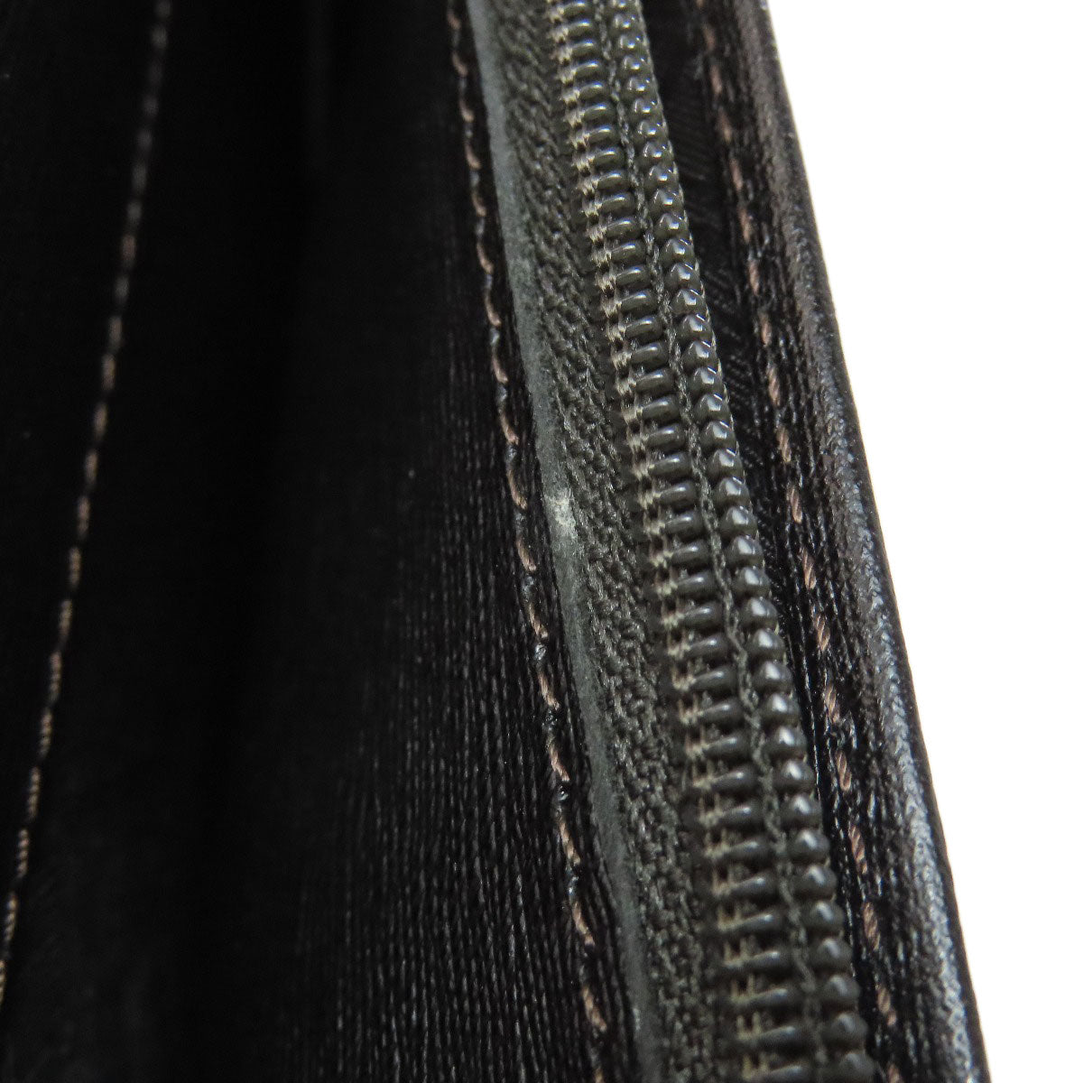 Dunhill ダンヒル メタルロゴ 長財布（小銭入れあり） レザー メンズ 中古
