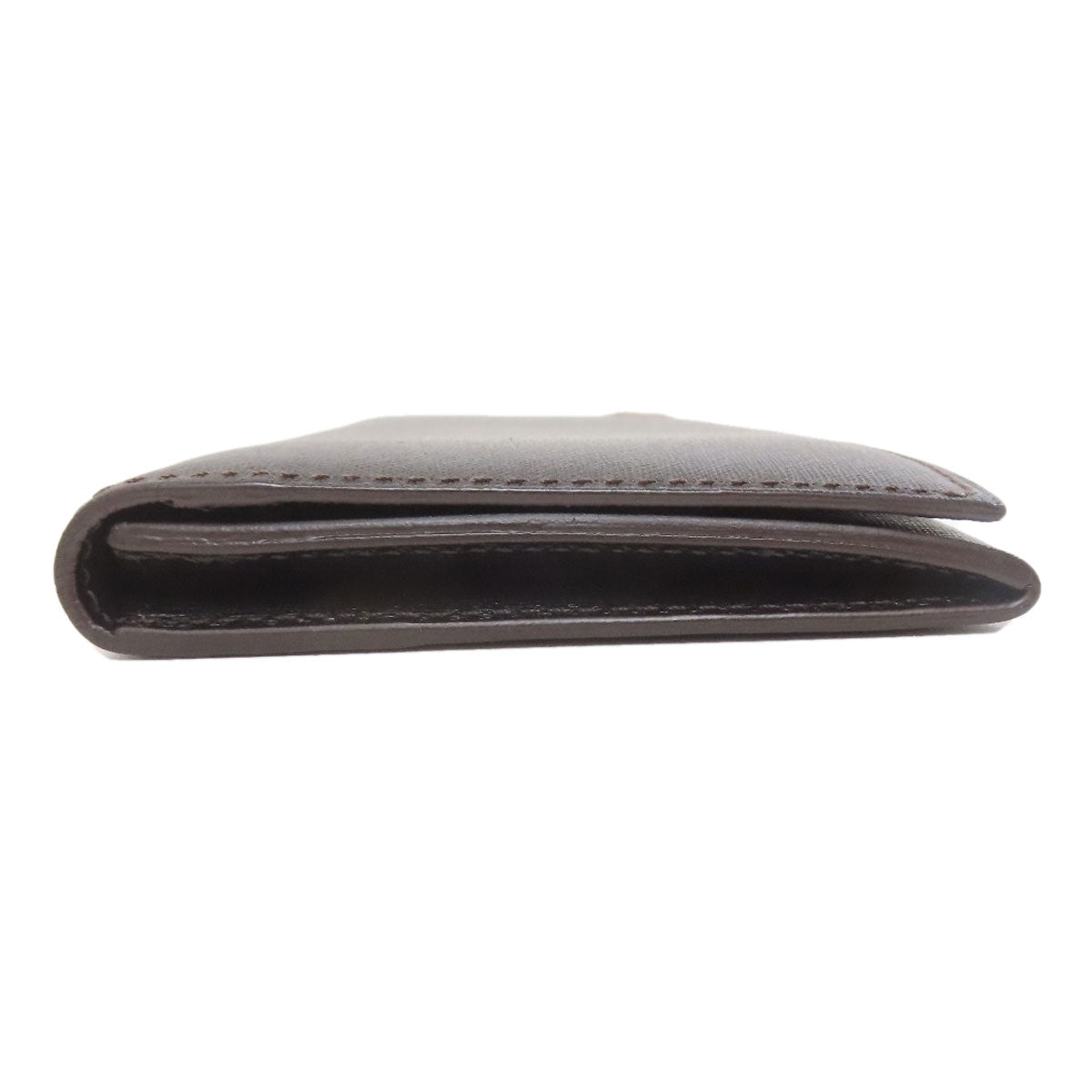 Dunhill ダンヒル メタルロゴ 長財布（小銭入れあり） レザー メンズ 中古