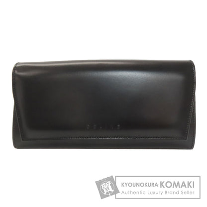CELINE セリーヌ ロゴ 長財布（小銭入れあり） レザー レディース 中古
