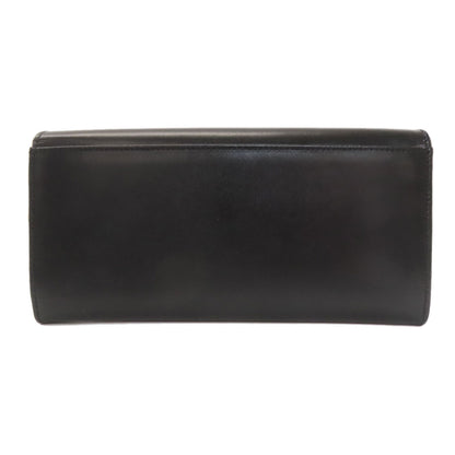 CELINE セリーヌ ロゴ 長財布（小銭入れあり） レザー レディース 中古