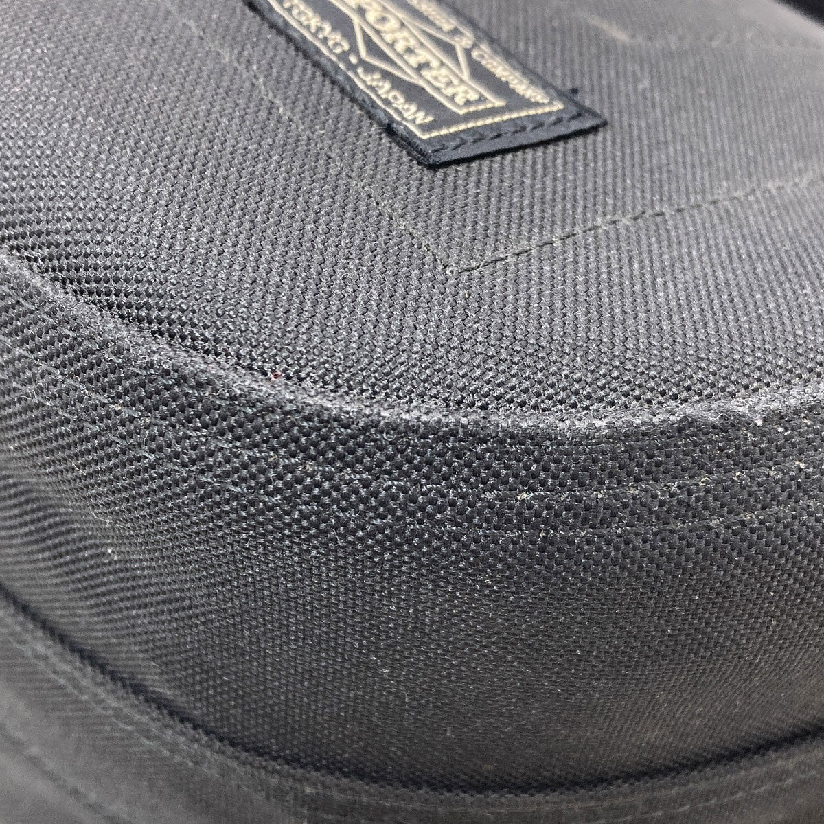 PORTER ポーター ロゴ ショルダーバッグ キャンバス レディース 中古