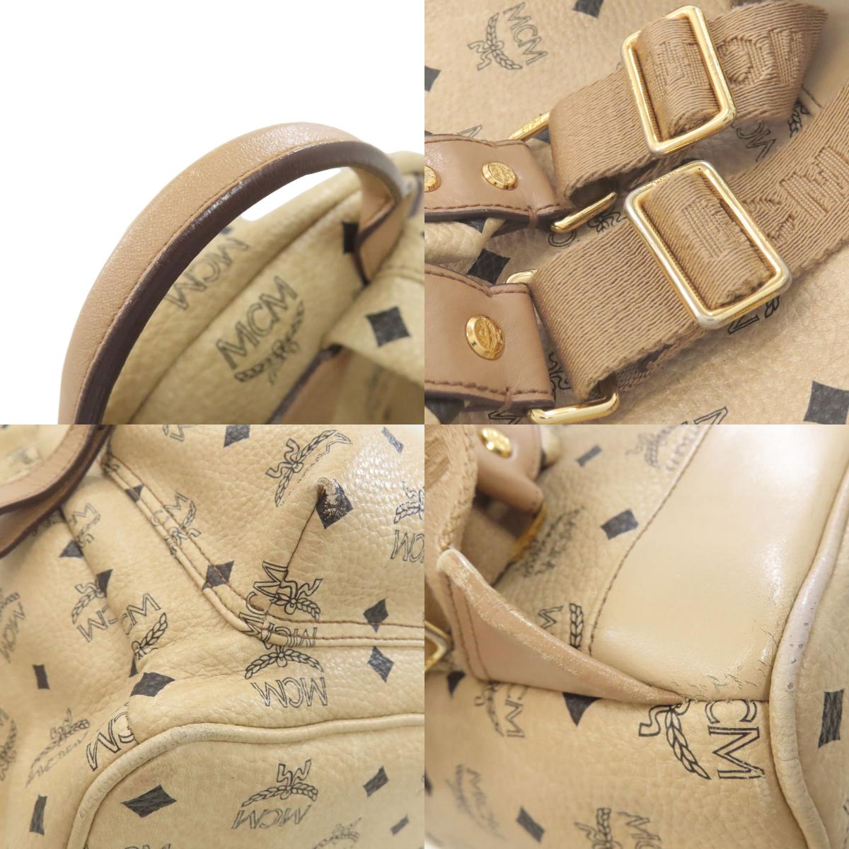 エムシーエム 総柄 スタッズ リュック・デイパック 中古 商品画像20
