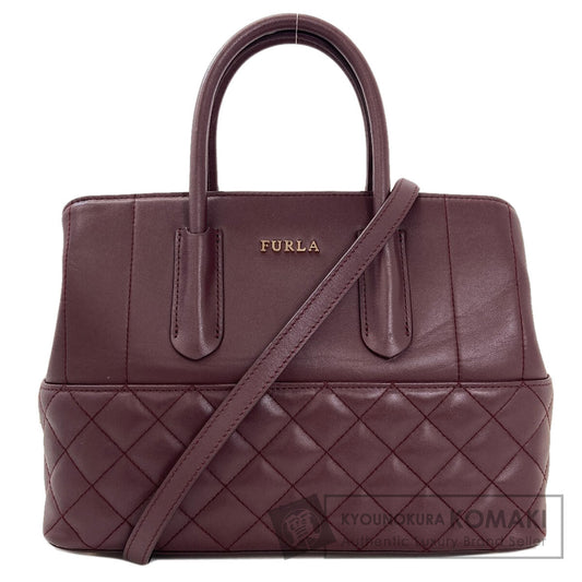 Furla フルラ 2WAY トートバッグ レザー レディース 中古