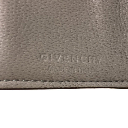 GIVENCHY ジバンシー ロゴ 二つ折り財布（小銭入れあり） レザー レディース 中古