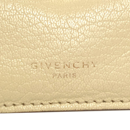 GIVENCHY ジバンシー ロゴ 二つ折り財布（小銭入れあり） レザー レディース 中古