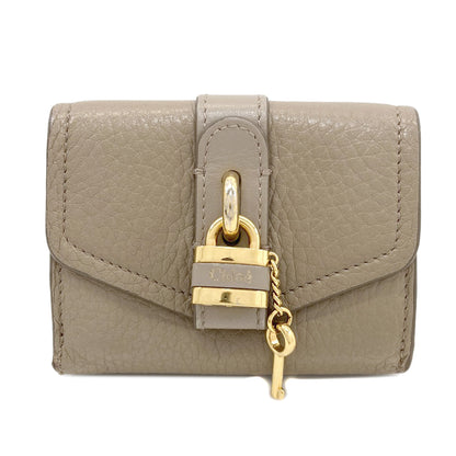 CHLOE クロエ アビー 二つ折り財布（小銭入れあり） レザー レディース 中古