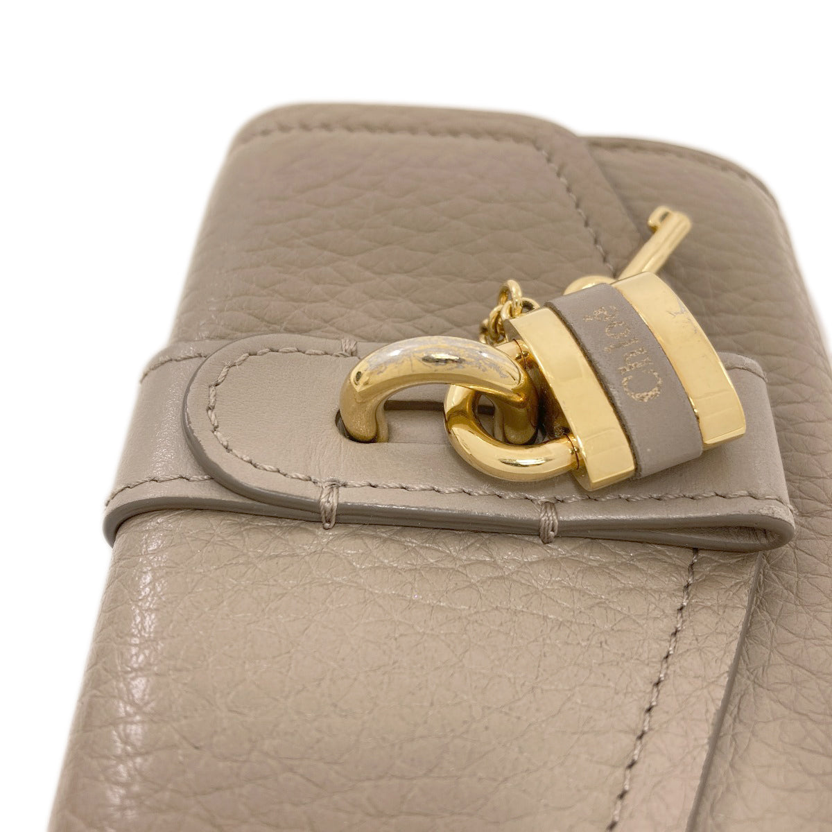 CHLOE クロエ アビー 二つ折り財布（小銭入れあり） レザー レディース 中古