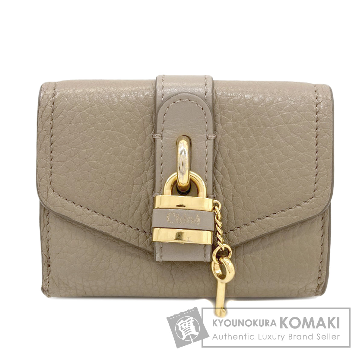 CHLOE クロエ アビー 二つ折り財布（小銭入れあり） レザー レディース 中古
