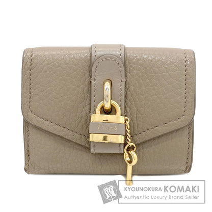 CHLOE クロエ アビー 二つ折り財布（小銭入れあり） レザー レディース 中古