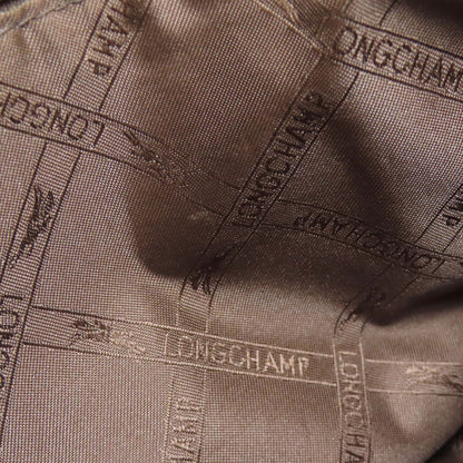 Longchamp ロンシャン ロゴ ショルダーバッグ ナイロン レディース 中古