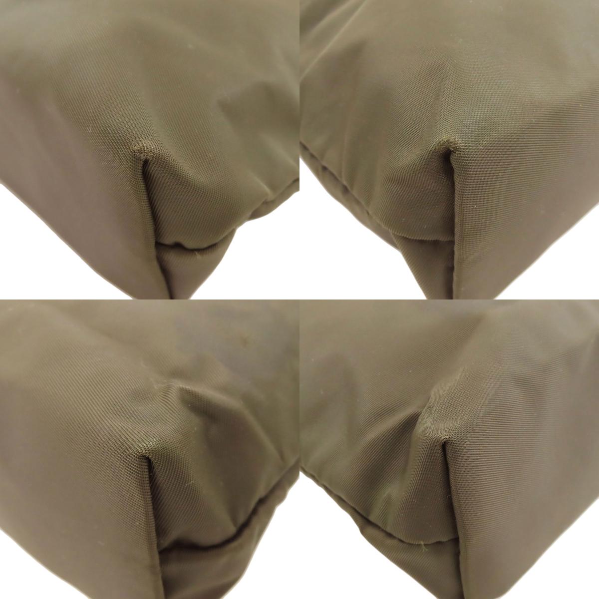 Longchamp ロンシャン ロゴ ショルダーバッグ ナイロン レディース 中古
