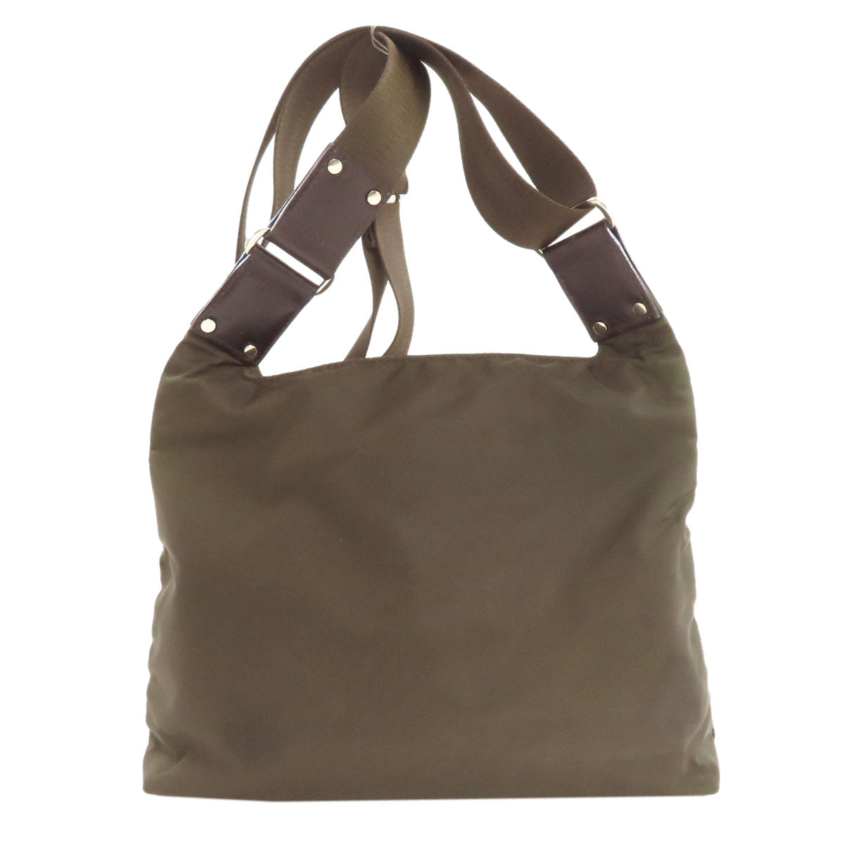 Longchamp ロンシャン ロゴ ショルダーバッグ ナイロン レディース 中古