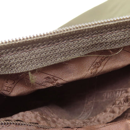Longchamp ロンシャン ロゴ ショルダーバッグ ナイロン レディース 中古