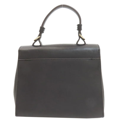 Furla フルラ 2WAY ハンドバッグ レザー レディース 中古