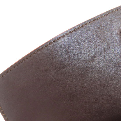 Longchamp ロンシャン ロゴ ハンドバッグ レザー レディース 中古