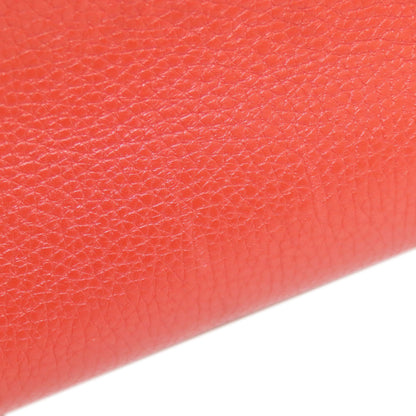 Longchamp ロンシャン ロゴ ハンドバッグ レザー レディース 中古