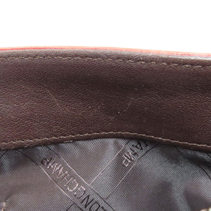 Longchamp ロンシャン ロゴ ハンドバッグ レザー レディース 中古