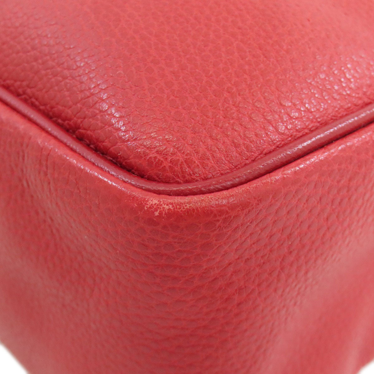 Longchamp ロンシャン ロゴ ハンドバッグ レザー レディース 中古