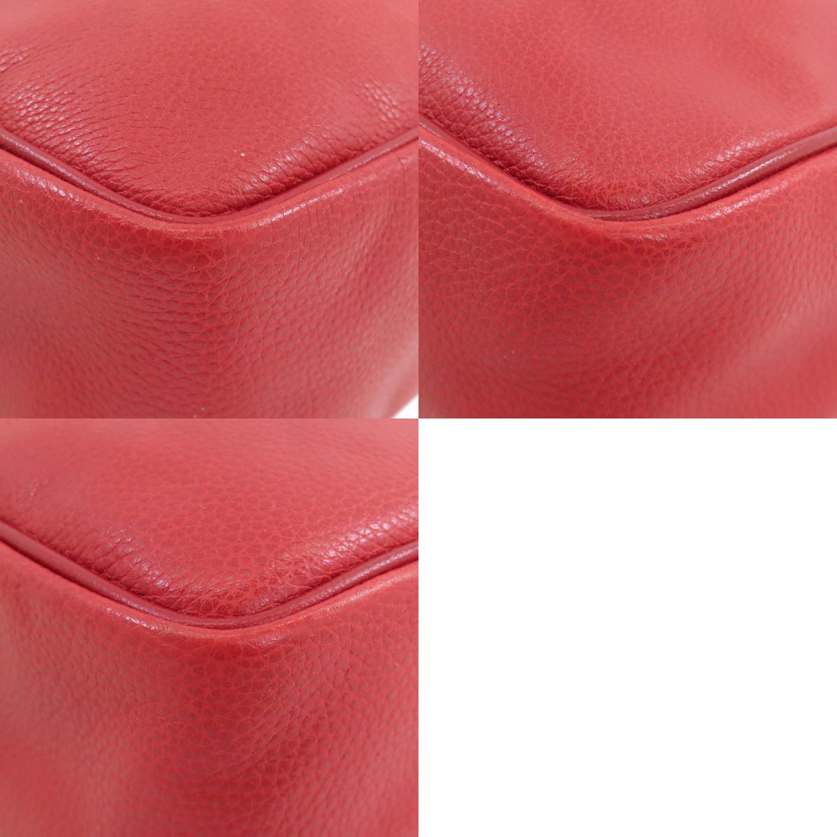 Longchamp ロンシャン ロゴ ハンドバッグ レザー レディース 中古