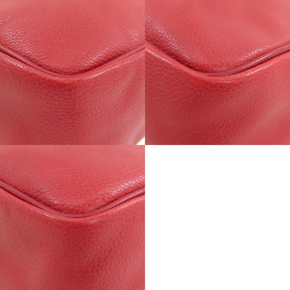 Longchamp ロンシャン ロゴ ハンドバッグ レザー レディース 中古