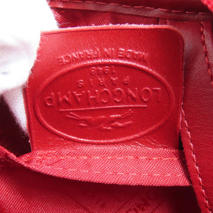 Longchamp ロンシャン ロゴ ハンドバッグ レザー レディース 中古