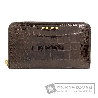 ミュウミュウ 型押し 長財布（小銭入れあり） 中古 商品画像1