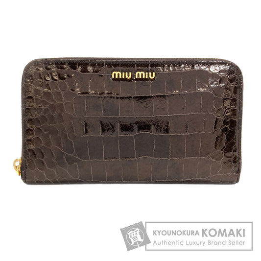 ミュウミュウ 型押し 長財布（小銭入れあり） 中古 商品画像1
