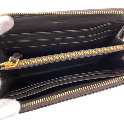 ミュウミュウ 型押し 長財布（小銭入れあり） 中古 商品画像5