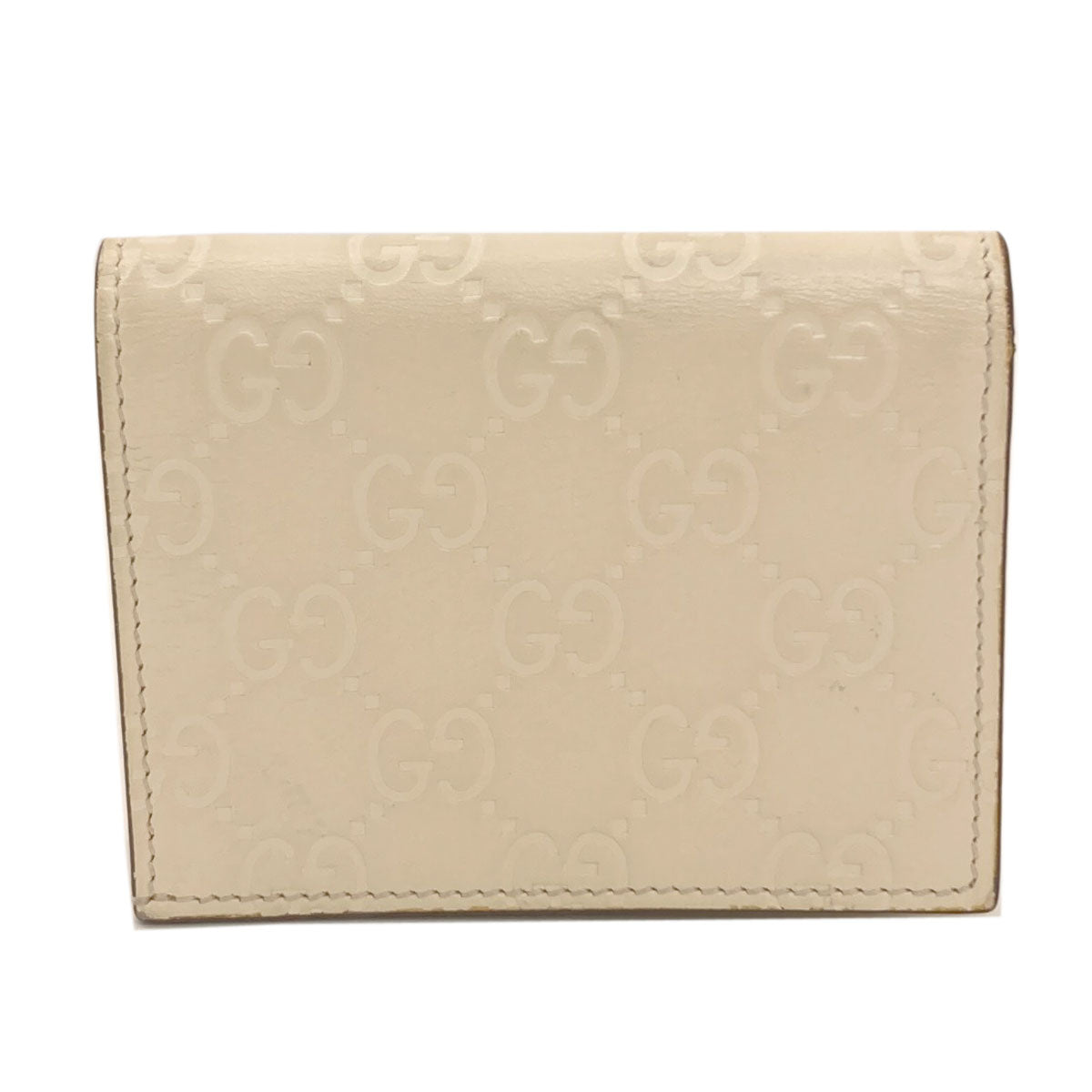 グッチ 406924 グッチシマ GGシグネチャー 二つ折り財布（小銭入れなし） 中古 商品画像3