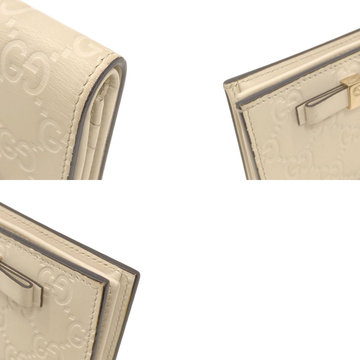 グッチ 406924 グッチシマ GGシグネチャー 二つ折り財布（小銭入れなし） 中古 商品画像20