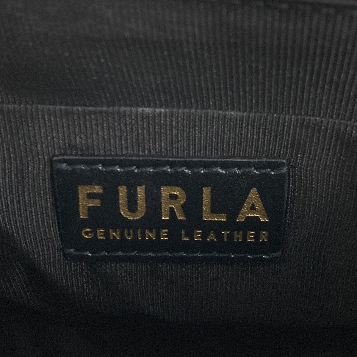 Furla フルラ アーチロゴ ショルダーバッグ レザー レディース 中古