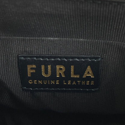 Furla フルラ アーチロゴ ショルダーバッグ レザー レディース 中古