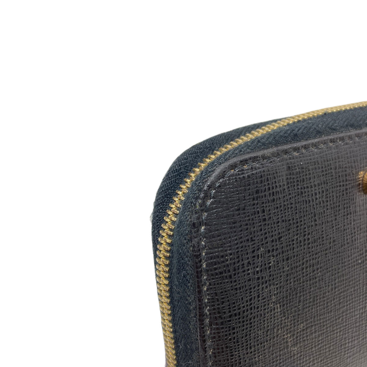 FENDI フェンディ ロゴ カードケース レザー レディース 中古