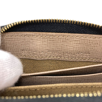 FENDI フェンディ ロゴ カードケース レザー レディース 中古