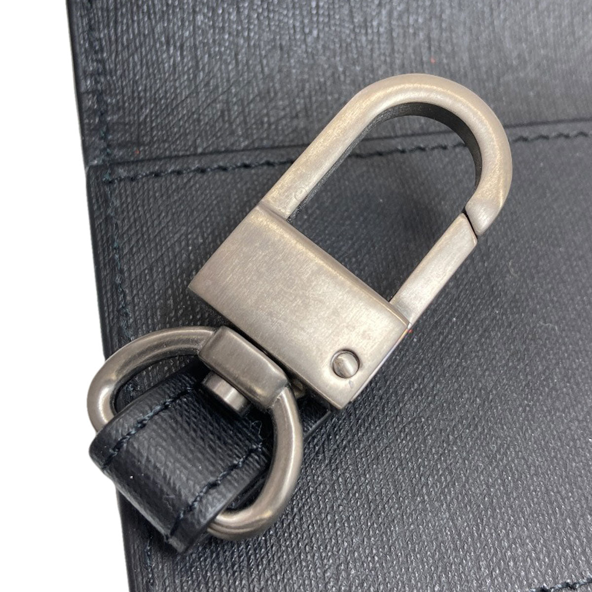 Dunhill ダンヒル ロゴ キーケース レザー メンズ 中古