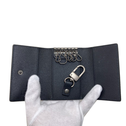 Dunhill ダンヒル ロゴ キーケース レザー メンズ 中古