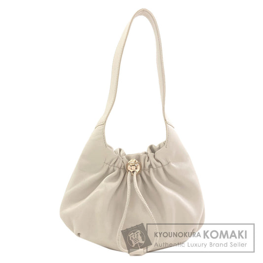 Furla フルラ アーチロゴ ハンドバッグ レザー レディース 中古
