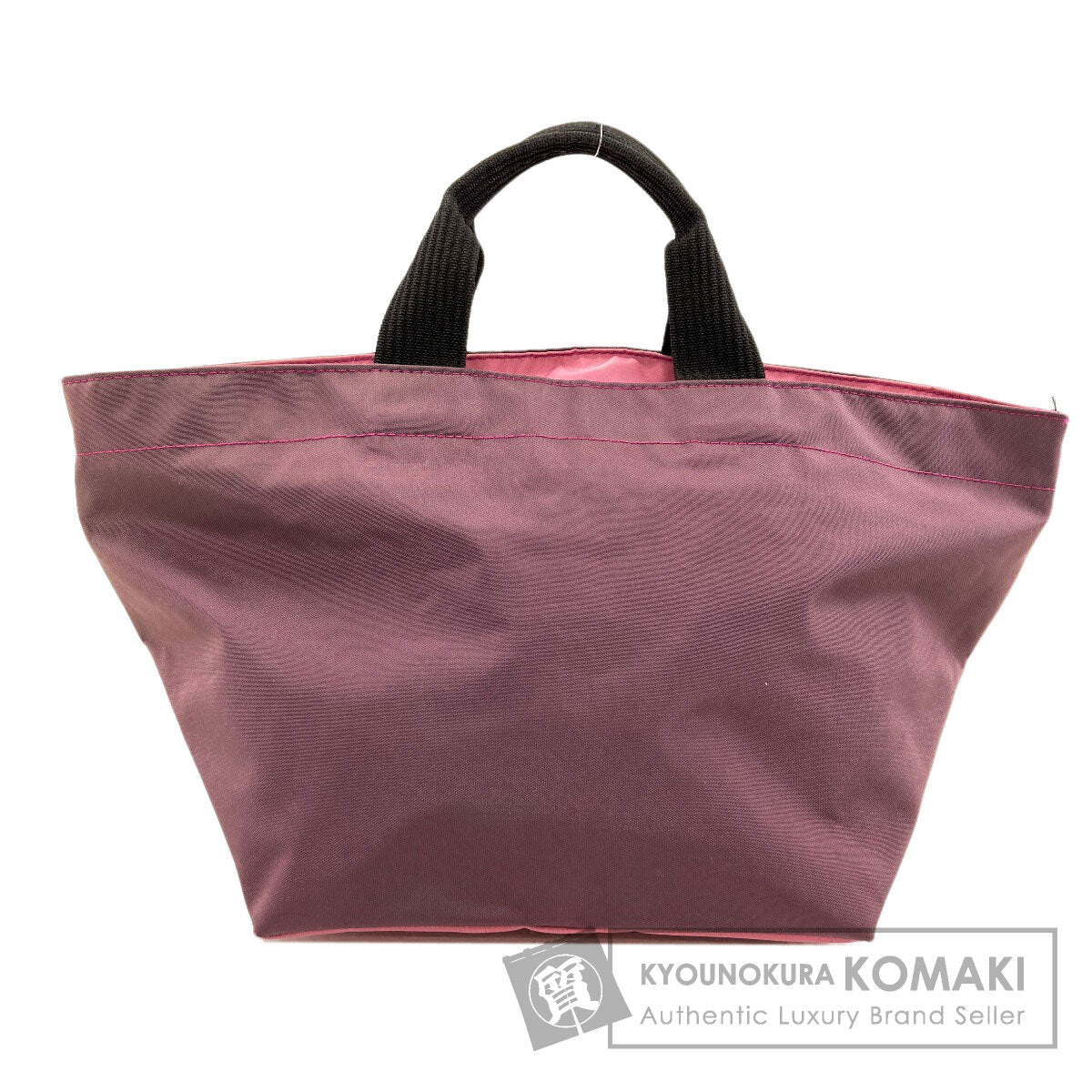 Herve Chapelier エルベ・シャプリエ 舟形トート ハンドバッグ ナイロン レディース 中古