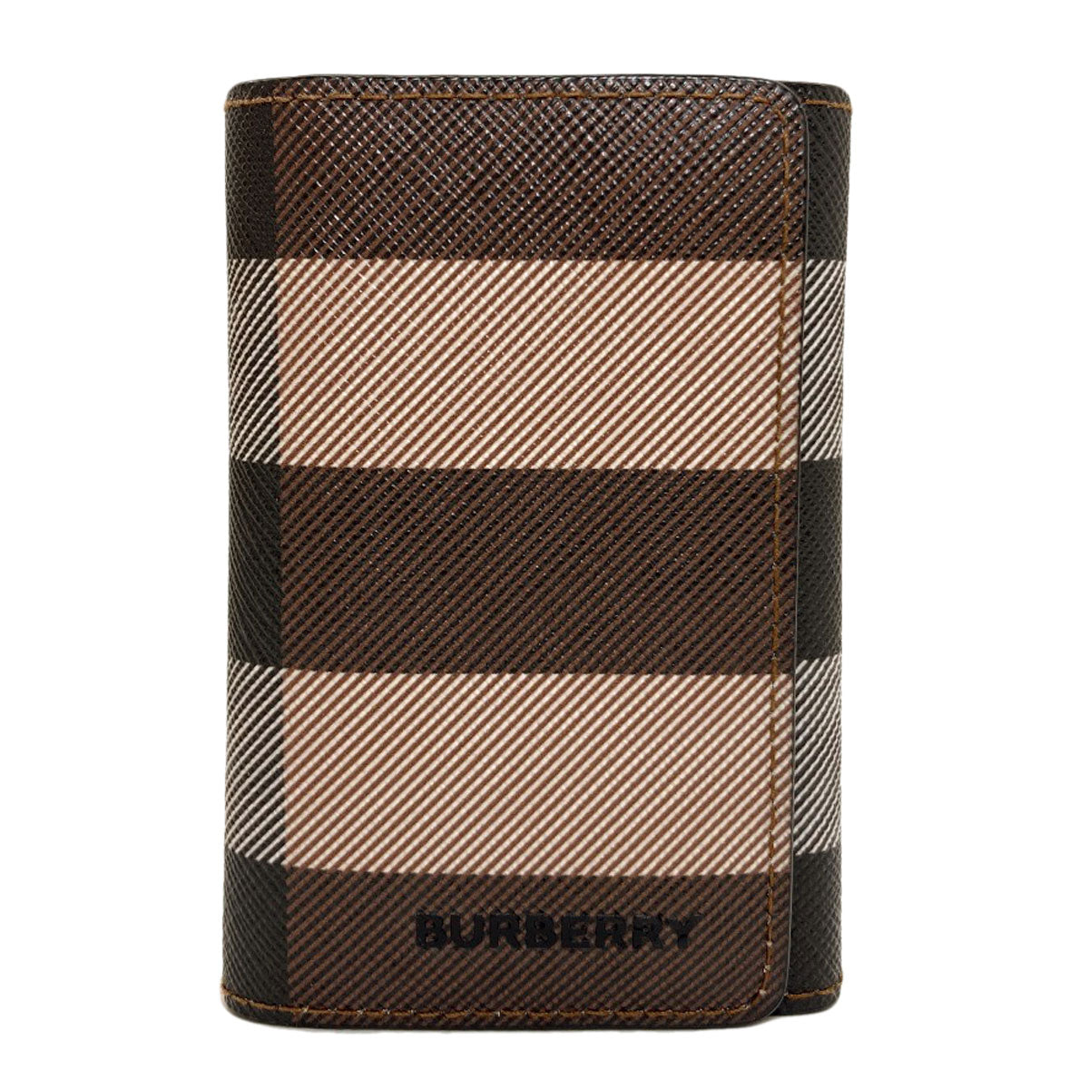 BURBERRY バーバリー バーバリーチェック キーケース PVC レディース 中古