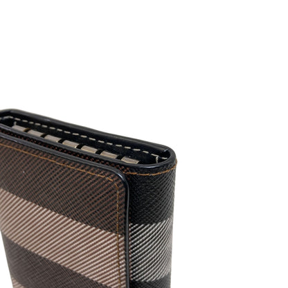 BURBERRY バーバリー バーバリーチェック キーケース PVC レディース 中古